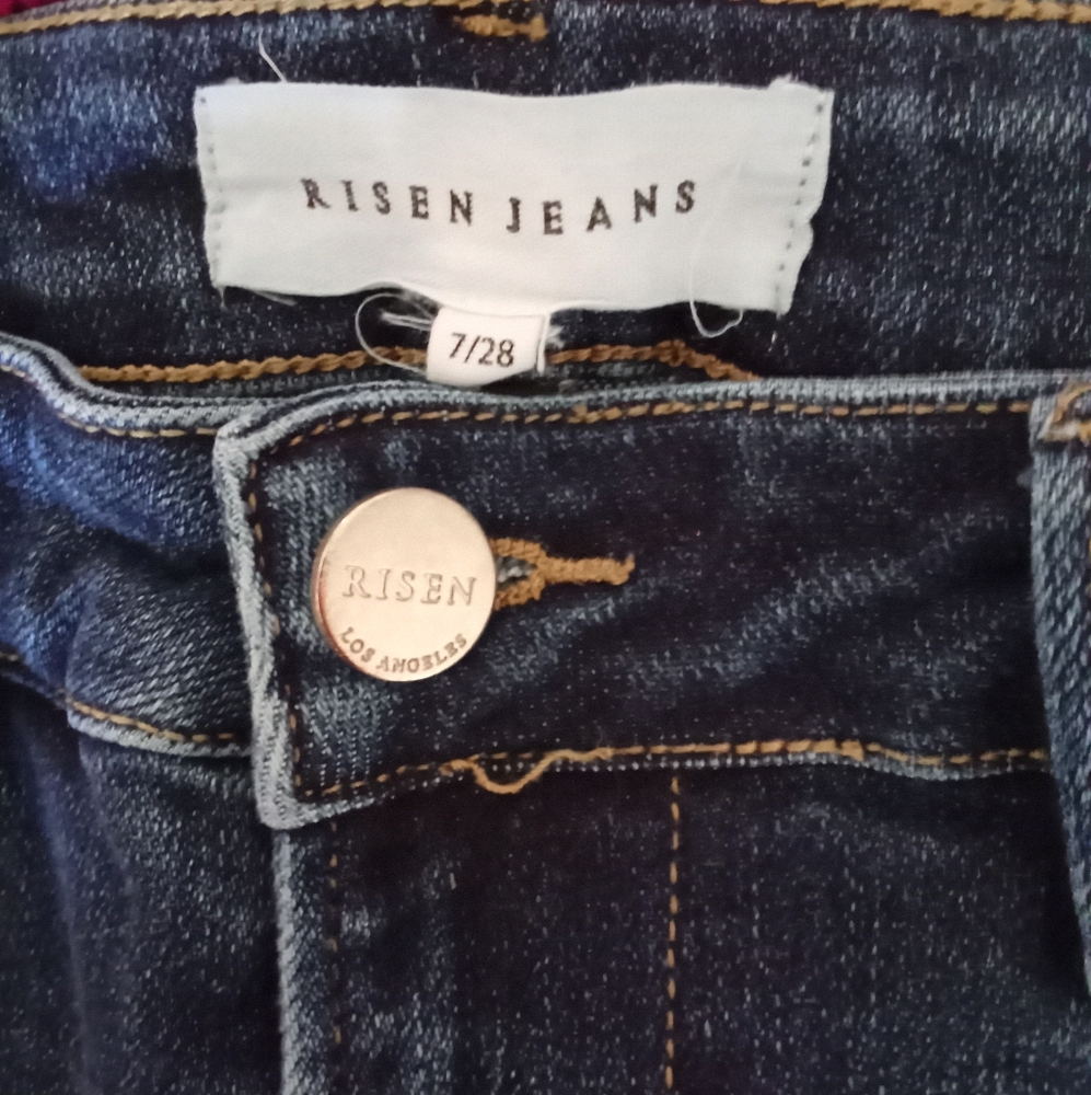 Women's Skinny Jeans - Dark Blue
